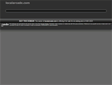 Tablet Screenshot of localarcade.com